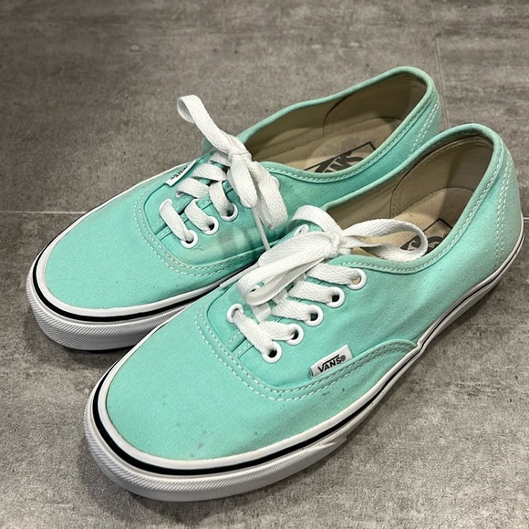 Vans Shoes - Vans Mint Green Sneakers - Women's 8